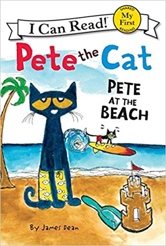 دانلود کتاب Pete the Cat Pete at the Beach My First I Can Read