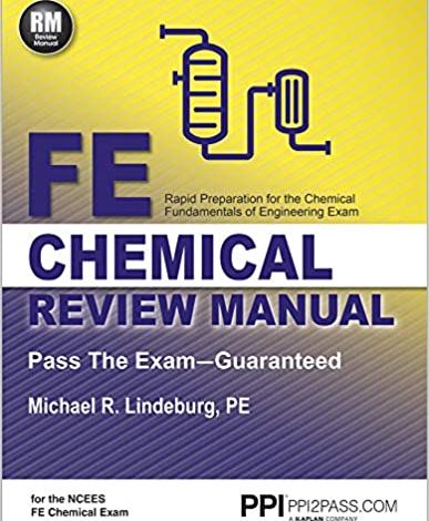 دانلود کتاب PPI FE Chemical Review Manual Comprehensive Review Guide for the NCEES FE Chemical Exam دانلود ایبوک راهنمای کاربر بررسی مواد شیمیایی