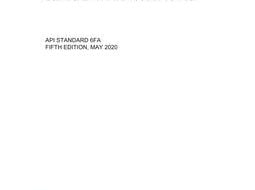 خرید استاندارد API 6FA دانلود استاندارد API 6FA خرید API 6FA دانلود استاندارد Standard for Fire Test of Valves, Fifth Edition