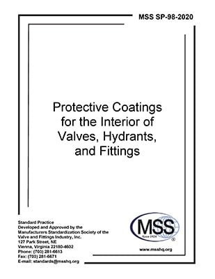 خرید استاندارد MSS SP-98 دانلود استاندارد MSS SP-98 دانلود استاندارد Protective Coatings for the Interior of Valves, Hydrants, and Fittings