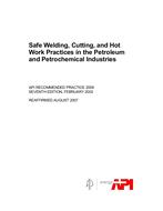 خرید استاندارد API RP 2009 دانلود استاندارد API RP 2009 دانلود استاندارد Safe Welding and Cutting Practices in Refineries