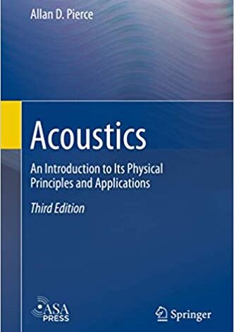 دانلود کتاب Acoustics An Introduction to Its Physical Principles and Applications خرید ایبوک آکوستیک مقدمه ای بر اصول و کاربردهای فیزیکی