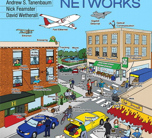 دانلود کتاب Computer Networks 6th Edition دانلود ایبوک شبکه های کامپیوتری اندرو اس تننباوم ویرایش 6 ISBN: 9780136764052, 0136764053