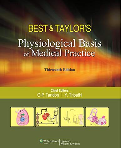 دانلود کتاب Best Taylors Physiological Basis of Medical Practice 13th edition خرید ایبوک اساس فیزیولوژیکی تمرین پزشکی بِست و تِیلور