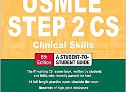 دانلود کتاب First Aid for the USMLE Step 2 CS Sixth Edition خرید ایبوک کمک های اولیه برای USMLE مرحله 2 CS ISBN-10: 1259862445ISBN-13: 978-1259862441