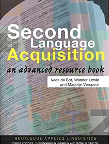 دانلود کتاب Second Language Acquisition An Advanced Resource Book دانلود ایبوک کسب زبان دوم کتاب منابع پیشرفته