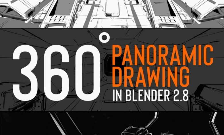 دانلود ویدیو اموزشی 360 panoramic drawing in Blender خرید ویدیو اموزشی 360 panoramic drawing in Blender منابع در قالب چند فایل با پسوند blend