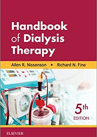 ایبوک Handbook of Dialysis Therapy 5th دانلود ایبوک راهنمای درمان دیالیز نسخه پنجم ISBN-13: 978-0323391542 ISBN-10: 0323391540