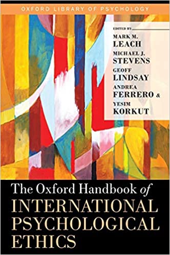 دانلود کتاب The Oxford Handbook of International Psychological Ethics