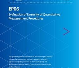 خرید استاندارد CLSI EP06 دانلود استاندارد Evaluation of Linearity of Quantitative Measurement Procedures ISBN(s):9781684400966
