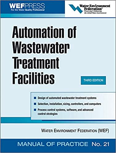 دانلود کتاب Automation of Wastewater Treatment Facilities WEF MoP 21 Third Edition