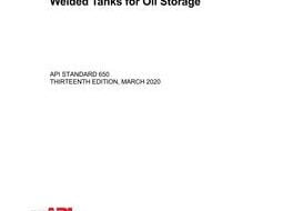 خرید استاندارد API Std 650 دانلود استاندارد API Std 650 خرید API Std 650 دانلود استاندارد Welded Tanks for Oil Storage Thirteenth Edition