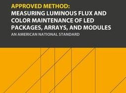 دانلود استاندارد IES LM-80 انجمن مهندسی روشنایی خرید Recommended Practice for Design and Maintenance of Roadway and Parking Facility Lighting