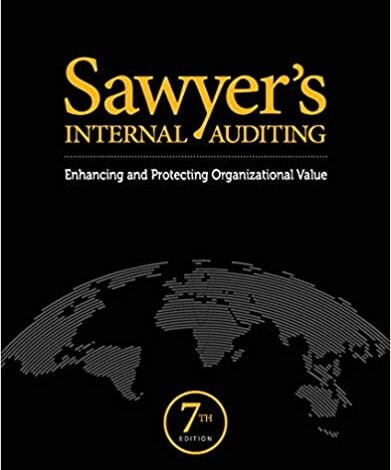 ایبوک Sawyer's Internal Auditing Enhancing and Protecting Organizational Value 7th Edition خرید کتاب حسابرسی داخلی و محافظت از ارزش سازمانی