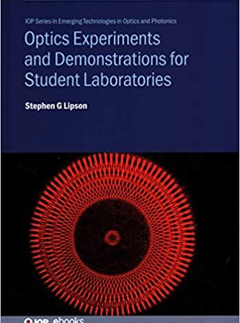 دانلود کتاب Optics Experiments and Demonstrations for Student Laboratories خرید ایبوک آزمایشات و نمایش های اپتیکی