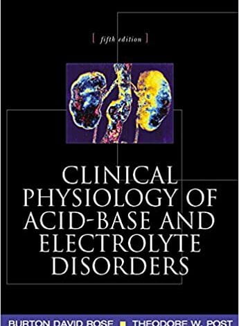 خرید ایبوک Clinical Physiology of Acid-Base and Electrolyte Disorders دانلود کتاب فیزیولوژی بالینی اختلالات اسید باز و الکترولیت