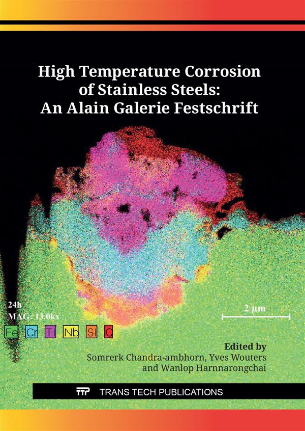 خرید ایبوک High Temperature Corrosion of Stainless Steels An Alain Galerie Festschrift دانلود کتاب خوردگی با درجه حرارت بالا