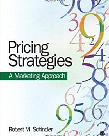 ایبوک Pricing Strategies A Marketing Approach خرید کتاب استراتژی های قیمت گذاری یک رویکرد بازاریابی ISBN-13: 978-1412964746