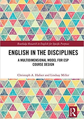 ایبوک English in the Disciplines A Multidimensional Model for ESP Course Design خرید کتاب انگلیسی در رشته ها یک مدل چند بعدی