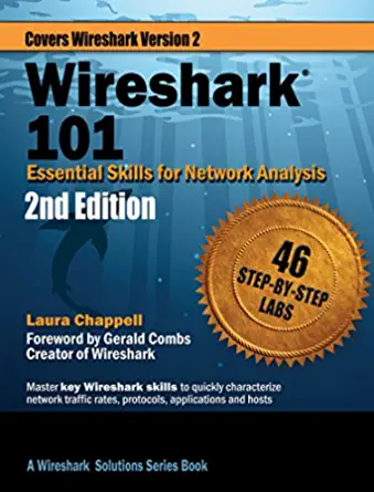 دانلود کتاب Wireshark 101 Essential Skills for Network Analysis خرید هندبوک Wireshark 101 مهارت های اساسی برای تجزیه و تحلیل شبکه