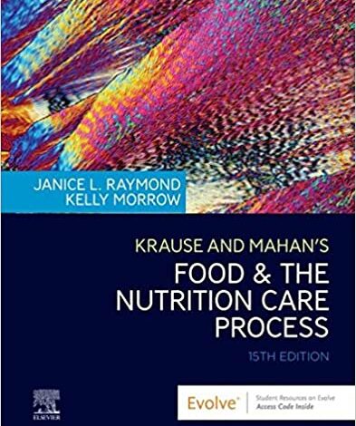 دانلود کتاب Krause and Mahan's Food the Nutrition Care Process 15th خرید هندبوک غذای کراوس و ماهان فرایند مراقبت از تغذیه نسخه پانزدهم