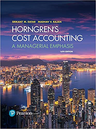 دانلود کتاب Horngren’s Cost Accounting A Managerial Emphasis 16th
