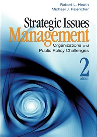 دانلود کتاب Strategic Issues Management Organizations and Public Policy Challenges دانلود ایبوک سازمان های مدیریت مسائل استراتژیک