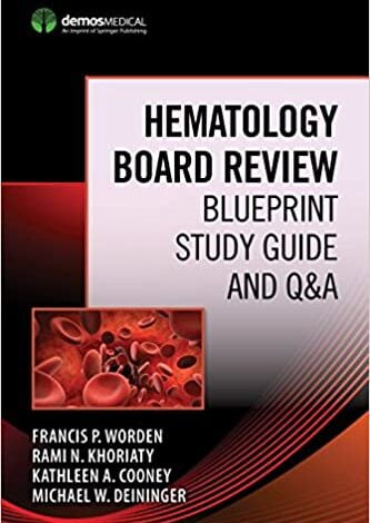 دانلود کتاب HEMATOLOGY BOARD REVIEW BLUEPRINT STUDY GUIDE دانلود ایبوک راهنمای مطالعه BLUEPRINT بررسی بورد هماتولوژی