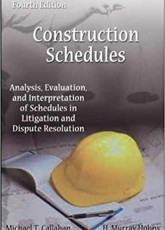 خرید ایبوک Construction Schedules دانلود کتاب برنامه های ساخت و ساز ISBN-13: 978-3433032251 ISBN-10: 3433032254