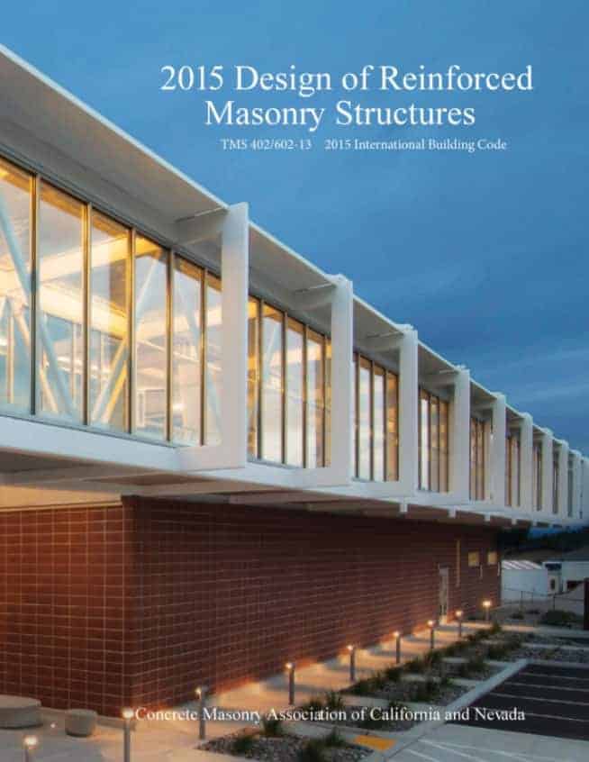 دانلود کتاب 2015 Design of Reinforced Masonry Structures دانلود ایبوک 2015 طراحی سازه های بنایی تقویت شده