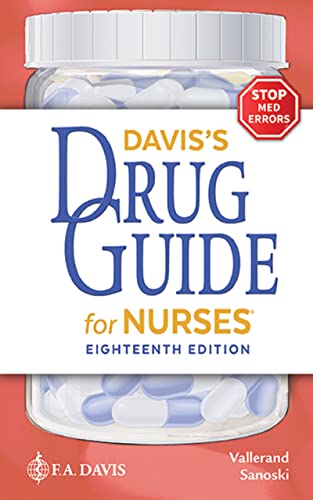 دانلود کتاب فهرست مطالب Davis's Drug Guide for Nurses 18th Edition دانلود ایبوک راهنمای دارویی دیویس برای پرستاران نسخه هجدهم