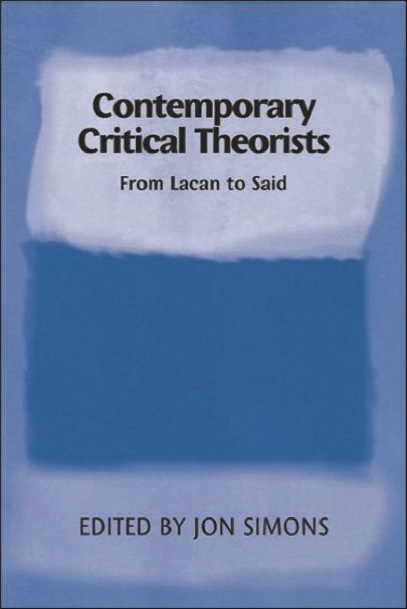 دانلود کتاب Contemporary Critical Theorists دانلود ایبوک نظریه پردازان انتقادی معاصر دانلود 0748617191