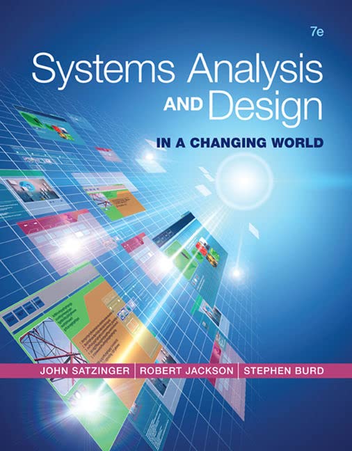 دانلود حل المسائل کتاب Systems Analysis and Design in a Changing World 7th Edition دانلود حل المسائل کتاب تجزیه و تحلیل و طراحی سیستم ها 