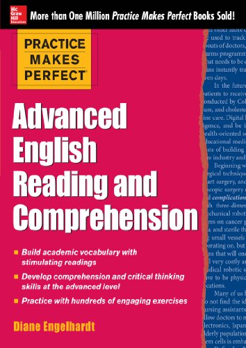 دانلود کتاب Practice Makes Perfect Advanced English Reading and Comprehension دانلود ایبوک درک مطلب انگلیسی را پیشرفته می کند