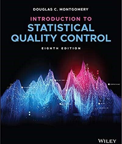 دانلود حل المسائل Introduction to Statistical Quality Control 8th Edition دانلود ایبوک مقدمه ای بر کنترل کیفیت آماری نسخه هشتم