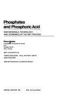 خرید کتابPhosphates and phosphoric acid Raw materials technology and economics of the wet process دانلود ایبوک فسفات ها و اسید فسفریک