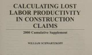دانلود ایبوک calculating lost labor productivity in construction claims cumulative supplenent  و خرید کتاب محاسبه بهره‌وری نیروی کار از دست رفته در مطالبات ساختمانی - مکمل تجمعی