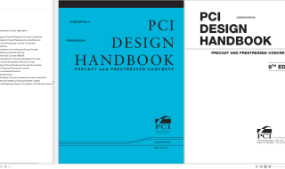 خرید استاندارد PCI MNL-120-17 دانلود ایبوک PCI Design Handbook 8th Edition Ebook PDF HANDBOOK Precast Prestressed Concrete