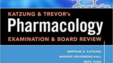 دانلود کتاب کتزونگ اند ترورس فارماکولوژی اگزمینیشن Katzung Trevor’s Pharmacology Examination and Board Review 13th 2022