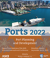 ایبوک Ports 2022 Port Planning and Development خرید کتاب بنادر 2022 برنامه ریزی و توسعه بندر ISBN: 9780784484401