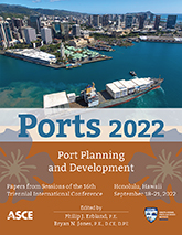 ایبوک Ports 2022 Port Planning and Development خرید کتاب بنادر 2022 برنامه ریزی و توسعه بندر ISBN: 9780784484401