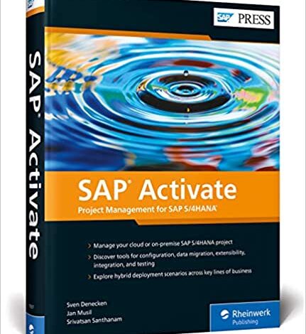 دانلود کتاب SAP Activate Project Management for SAP S/4HANA دانلود ایبوک SAP مدیریت پروژه را برای SAP S/4HANA فعال کنید