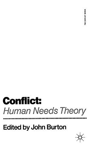 ایبوک Conflict Human Needs Theory خرید کتاب راهنمای تئوری نیازهای انسانی تعارض 978-0333521489