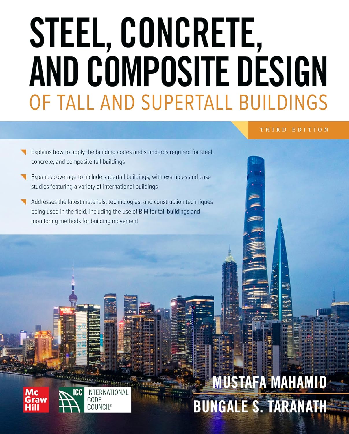 دانلود کتاب Steel Concrete, and Composite Design of Tall and Supertall Buildings Third Edition Original PDF